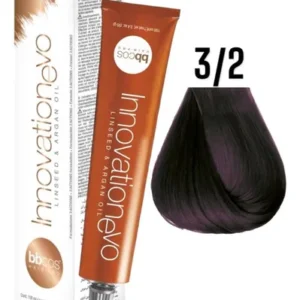 Tintura Innovation Evo Bbcos 100 ml #3/2 Castaño Oscuro Morado