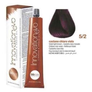 Tintura Innovation Evo Bbcos 100 ml #5/2 Castaño Claro Morado