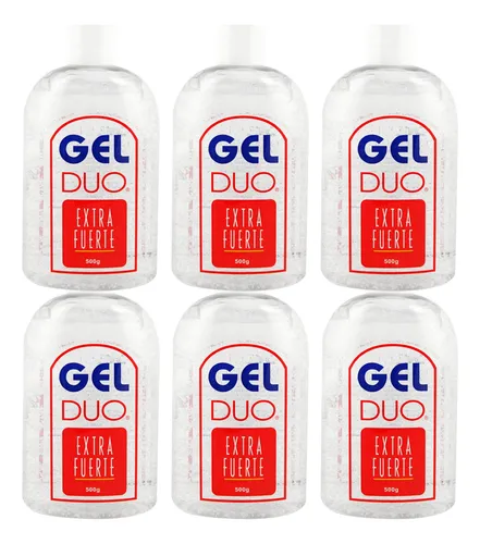 Gel Fijador Extra Fuerte Duo 500 Gamos