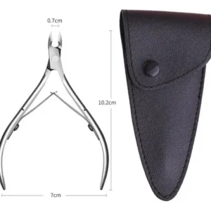 Corta Cutícula Plateada  Acero Inoxidable Paie