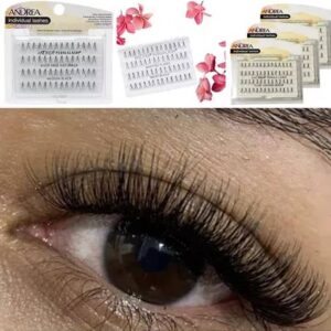 Andrea Pestañas de Racimo/ punto Individual Tamaño Long (largas)
