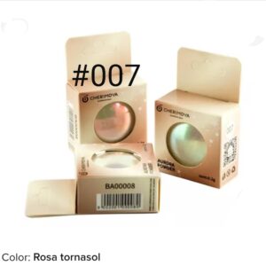 Polvo Tornasol Efecto Aurora Cherimoya #007 Rosa Tornasol 2g