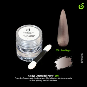 Polvo Efecto Ojo de Gato/ Polvo Magnético/Cat Eye Powder Cherimoya #006