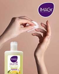Quita Esmalte Libre de Acetona Pocket Esencia Limón Imagi 110 ml