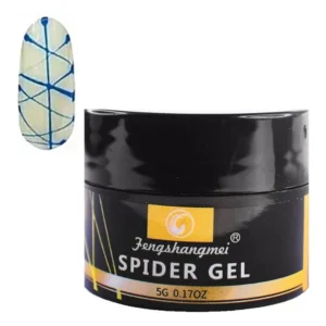 Gel Spider / Gel Araña Fengshangmei 5G Decoración y Diseño para Uñas Azul