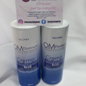 Crema Matizadora Azul Om Salonex 500ml