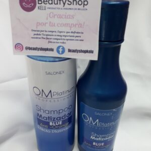 Shampoo Matizador Azul Om Salonex