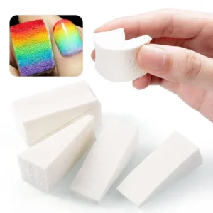 Esponja Triangular Multi usos para difuminado de Uñas /Maquillaje