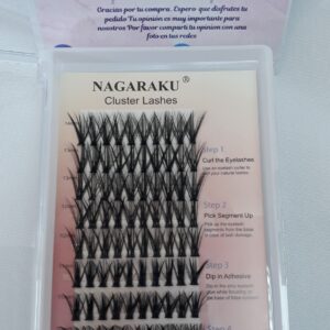 Set de Pestañas de Racimo Nagaraku 40p