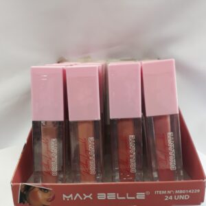 Rubor Líquido Brillante MaxBelle 6g