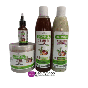 Kit shampoo+acondicionador+Crema de Tratamiento+Aceite 100% Pure De Batana Copacabana