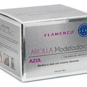 Arcilla Modeladora Colores Fantasía Azul Marca Flamenco 120g