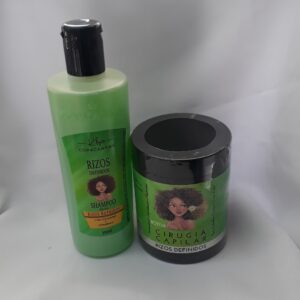 Set Shampoo + Crema Cirugìa Capilar Rizos Definidos Copacabana
