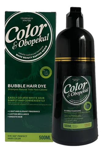 Shampoo Color Obopekal Natural Tinte para Cabello Caramelo 500ml
