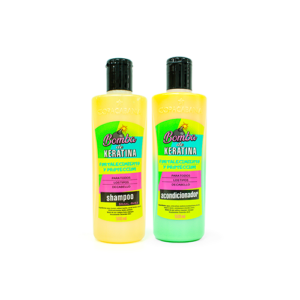 Shampoo +Acondicionador Bomba de Keratina sin sal Copacabana 500ml