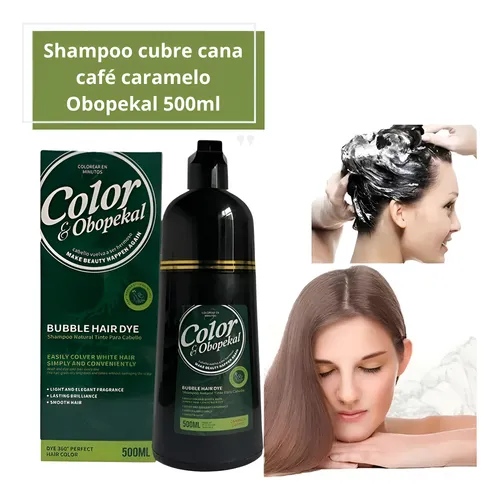 Shampoo Color Obopekal Natural Tinte para Cabello Caramelo 500ml - Imagen 3