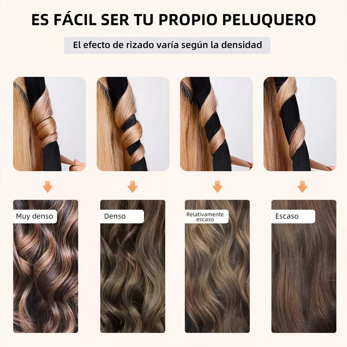 Tubo /Rizador ondas sin calor - Imagen 4