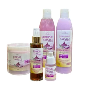 Kit Capilar Cebolla y Romero Copacabana Anticaida Antigraso Vegano