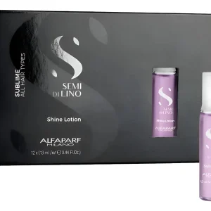 AMPOLLAS SUBLIME SHINE LOTION ACELERA EFECTO LISO13ML UNIDAD ALFAPARF