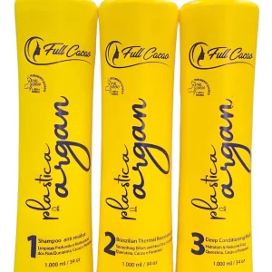 Full Cacao Keratina Alisado Brasil Plástica Argán Oil (3 Pasos) 1000ml