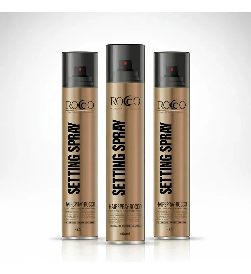 Rocco Setting Spray /Fijador /Laca 450ml