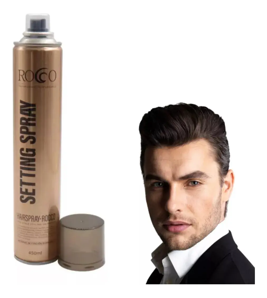 Rocco Setting Spray /Fijador /Laca 450ml - Imagen 4