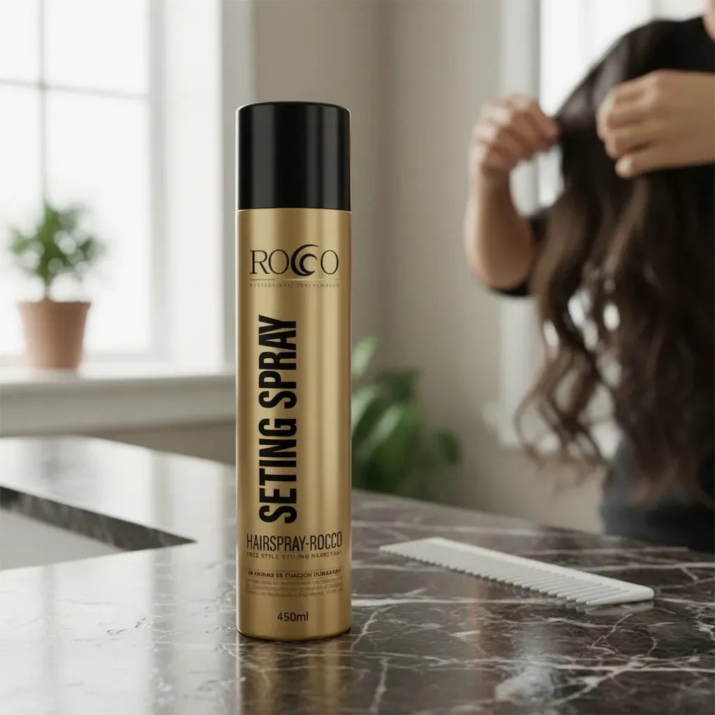 Rocco Setting Spray /Fijador /Laca 450ml - Imagen 3