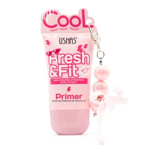 Primer /Prebase Facial Cool Fresh & Fit de Ushas con extracto de Rosa 100ml