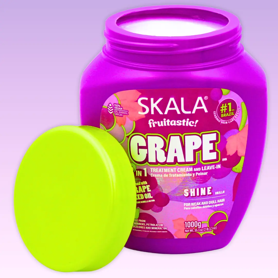 Crema /Tratamiento Capilar Skala Grape (Uva) Brillo Extremo 1.000G - Imagen 3
