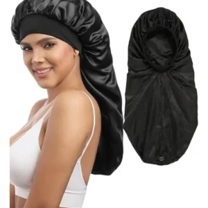 Gorro de Satín Largo para Dormir