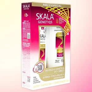 Pack Shampoo y Acondicionador Genetiqs de Skala Vegano 100% 325ml