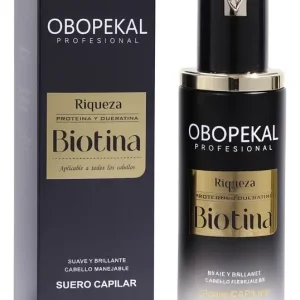 Aceite o Sérum Capilar de Biotina Obopekal 100ml Para todo tipo de Cabello