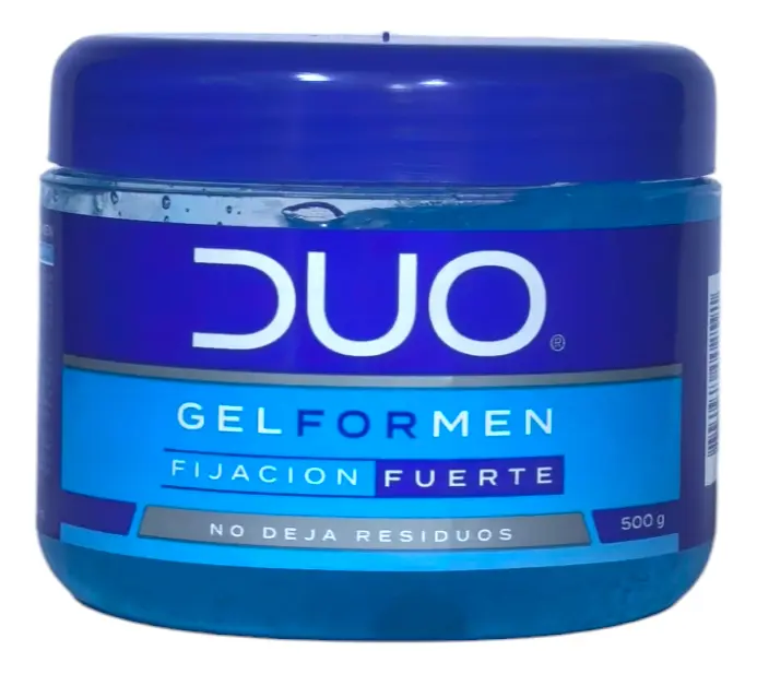 Gel Capilar For Men Fijación Extra Fuerte Duo 500g