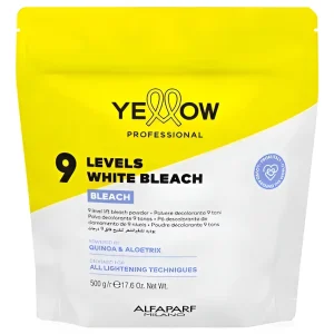 Polvo Decolorante Yellow 9 Tonos de 500g (De la marca Yellow Alfaparf)