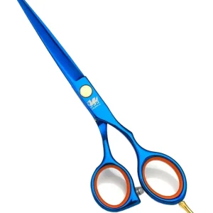 Tijera Filo Navaja Color Azul 6.0 de Obopekal